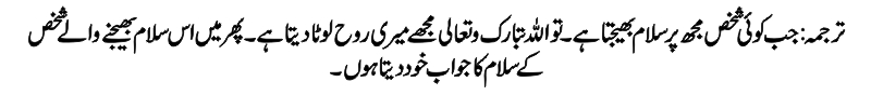 Hazrat Muhammad (PBUH) Said - Hadees e Nabvi - Urdu Translation Of Hadees e nabvi