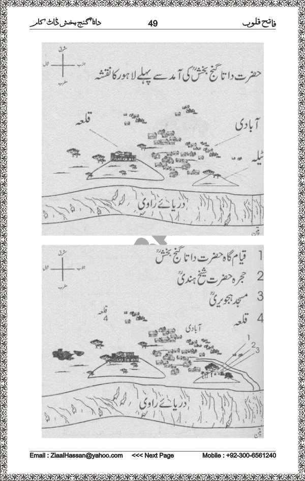 DataGanjBakhsh.Com | Fateh Qaloob | A Research Book About Hazrat Data Ganj Bakhsh Written By Saleem Hammad Hajveri Page 049